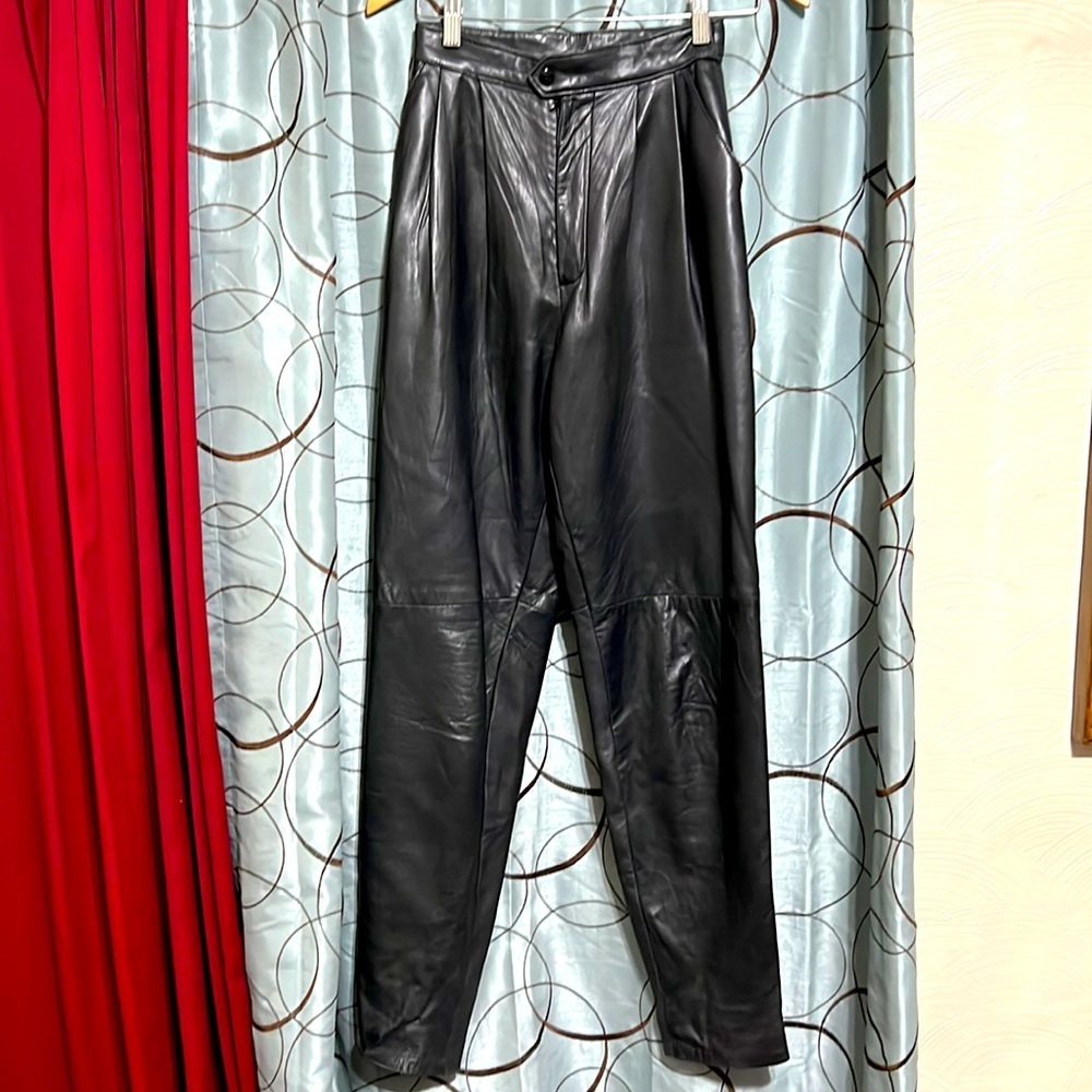 Liz Roberts Robert Elliot leather Pants